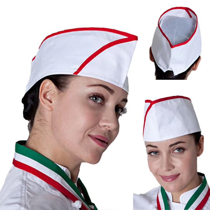 Women Kitchen Accessories - Cappello da Chef per Catering, Berretto