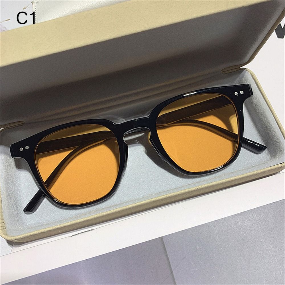 Sunglasses Oversized Square - Occhiali da Sole Retrò Neri, Montatura
