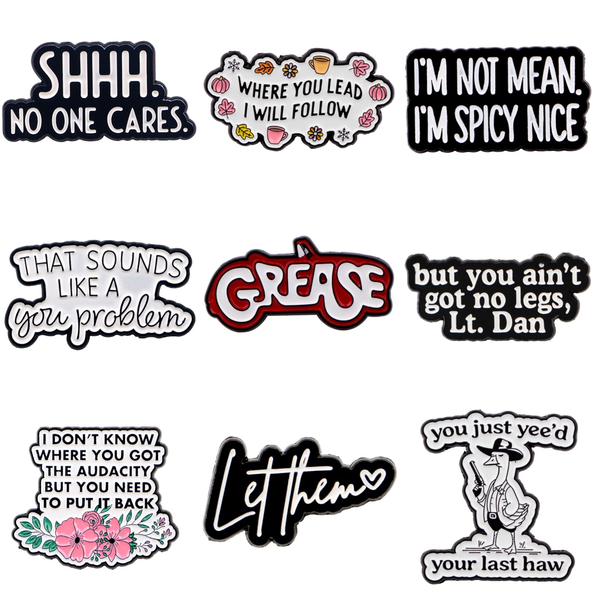 Women Accessories Quotes - NON CONOI Spille Per Le Donne