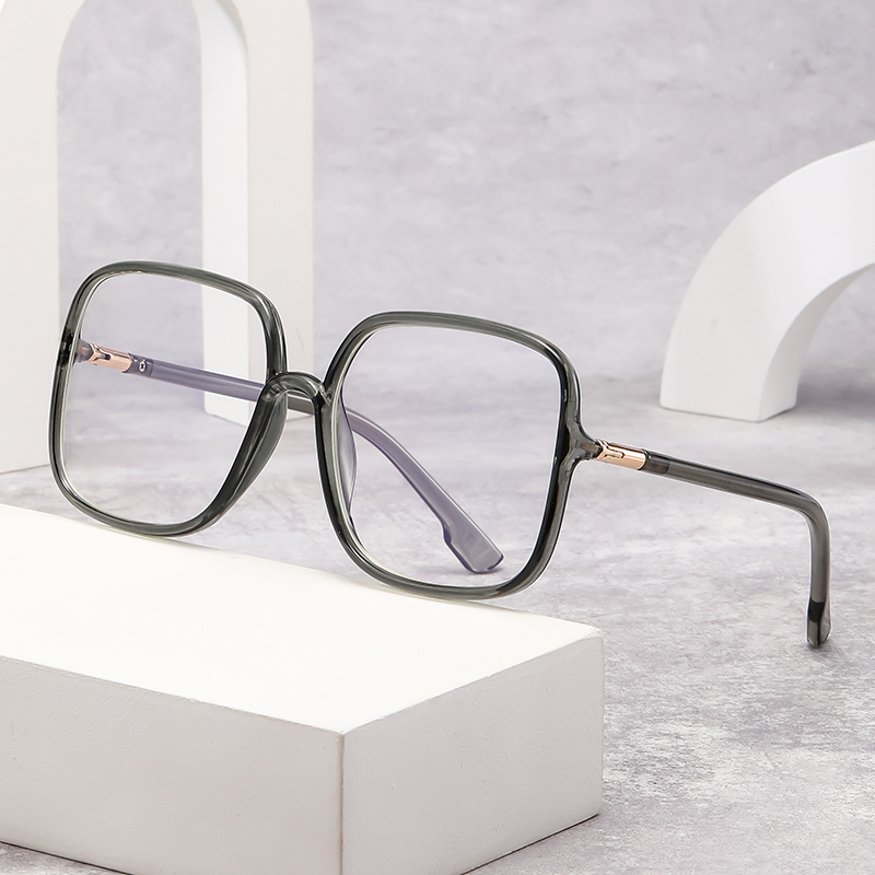 Sunglasses Oversized Square - Occhiali Oversize Quadrati Anti-Luce Blu per