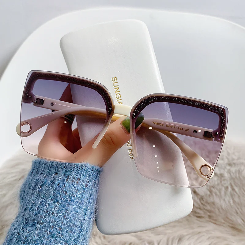 Sunglasses Oversized Square - Occhiali da Sole Oversize Uomo Donna