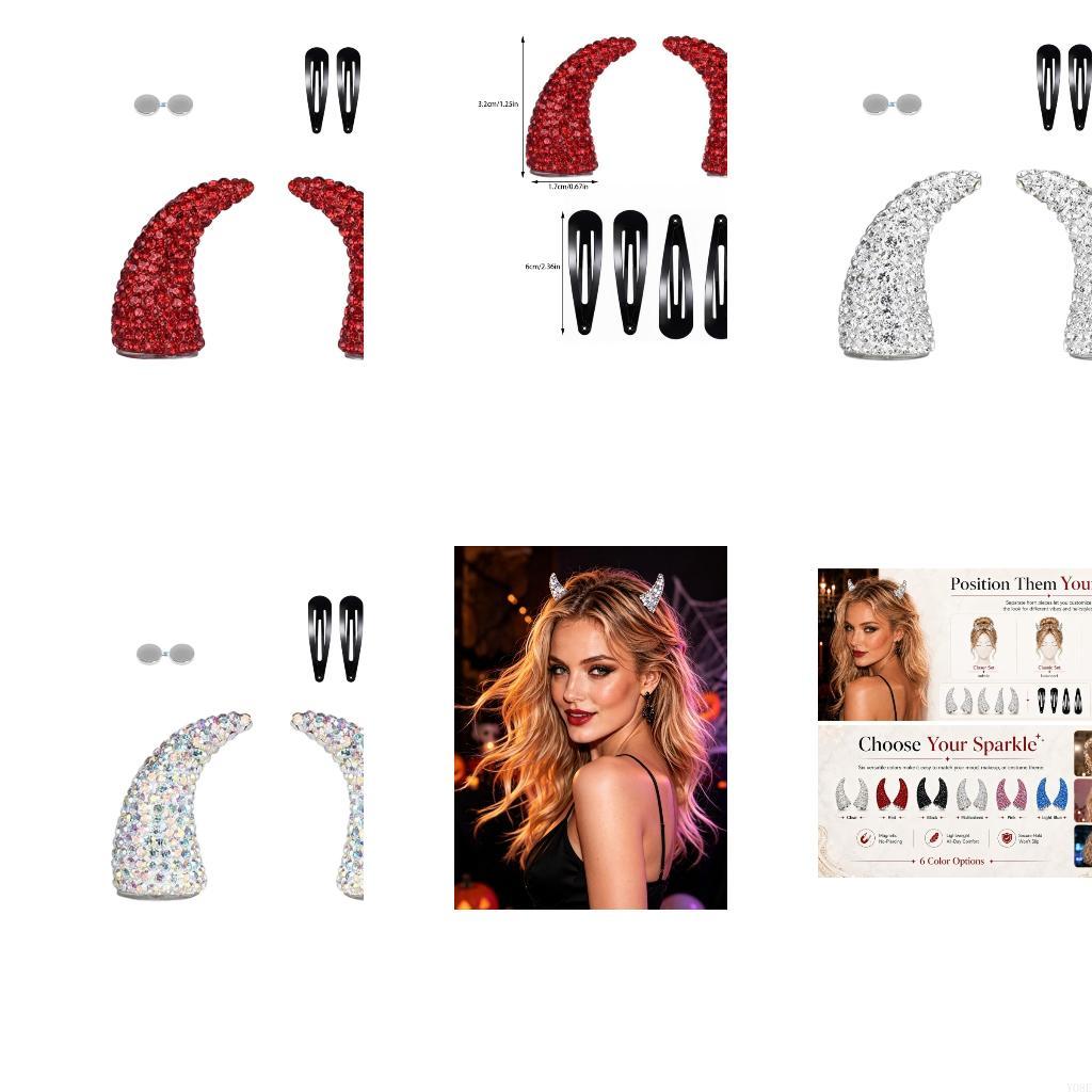 Women Accessories Display - Set accessori per capelli con corno