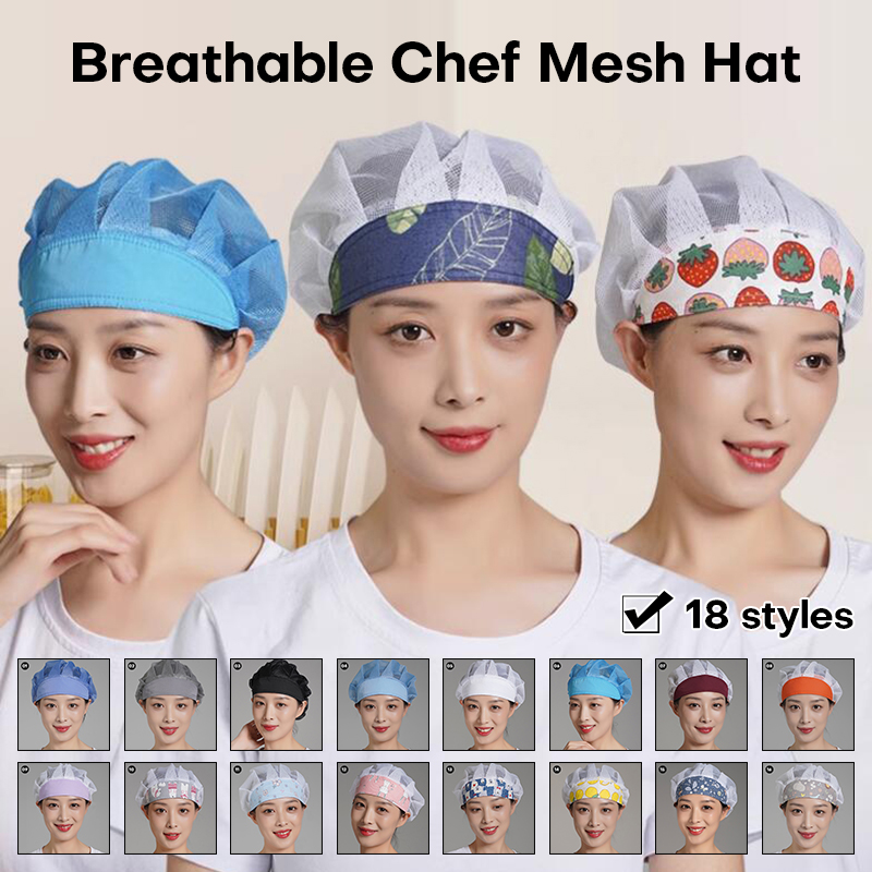 Women Kitchen Accessories - Uomo Donna Cappello da cuoco Berretto