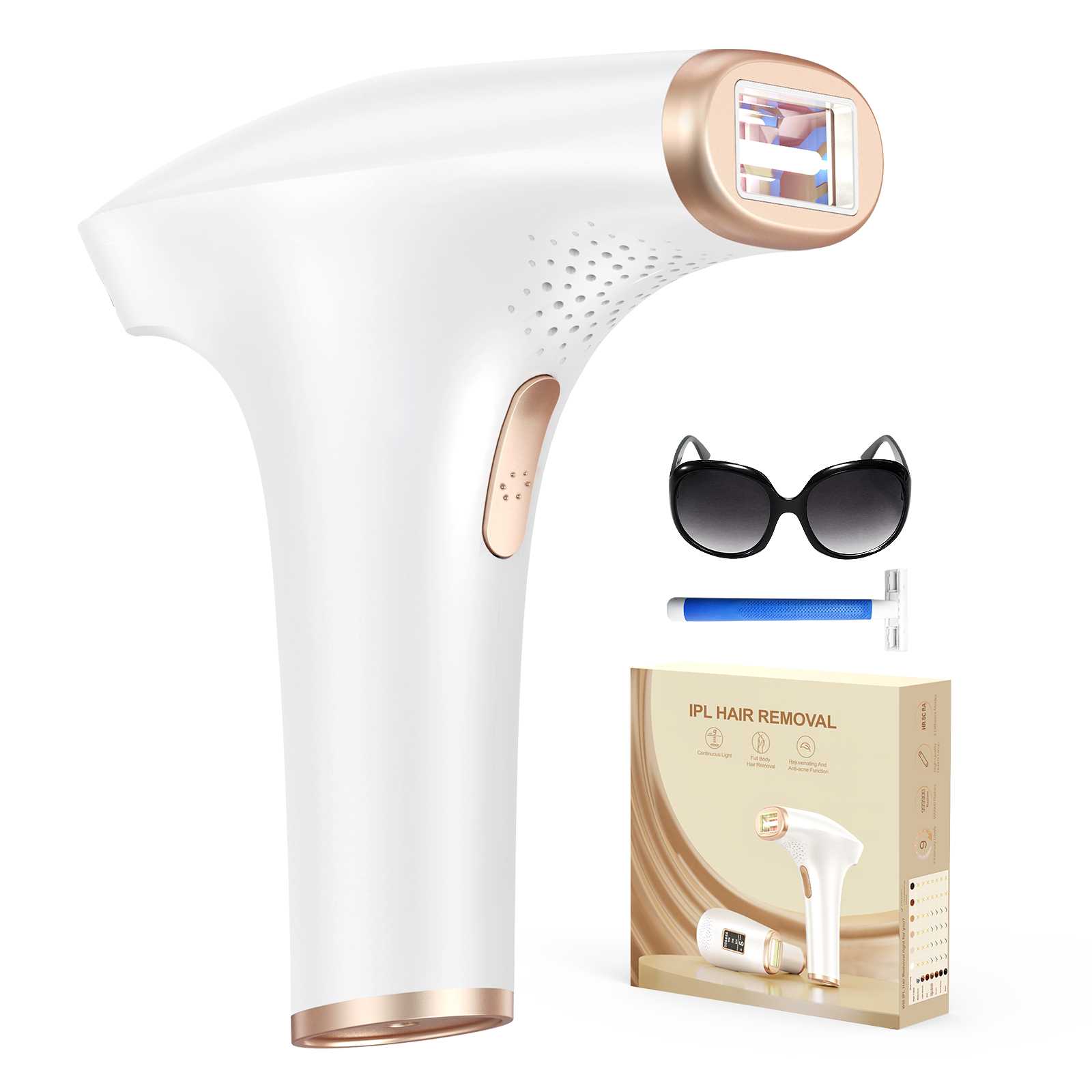 Women Accessories Clearance - Dispositivo di depilazione IPL 999900 flash