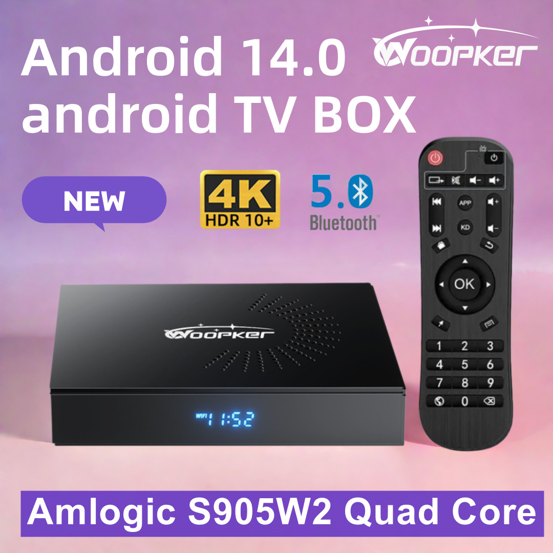 Woopker KW2 Android 14 TV Box  - Women Accessories Pandora recensione e prezzo