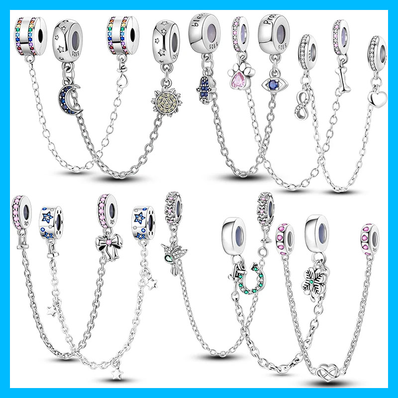 Ciondoli a catena di sicurezza - Women Accessories Pandora recensione e prezzo