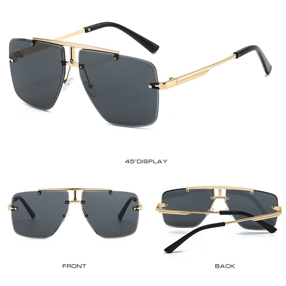 1pc occhiali da sole a doppio  - Sunglasses Oversized Square recensione e prezzo