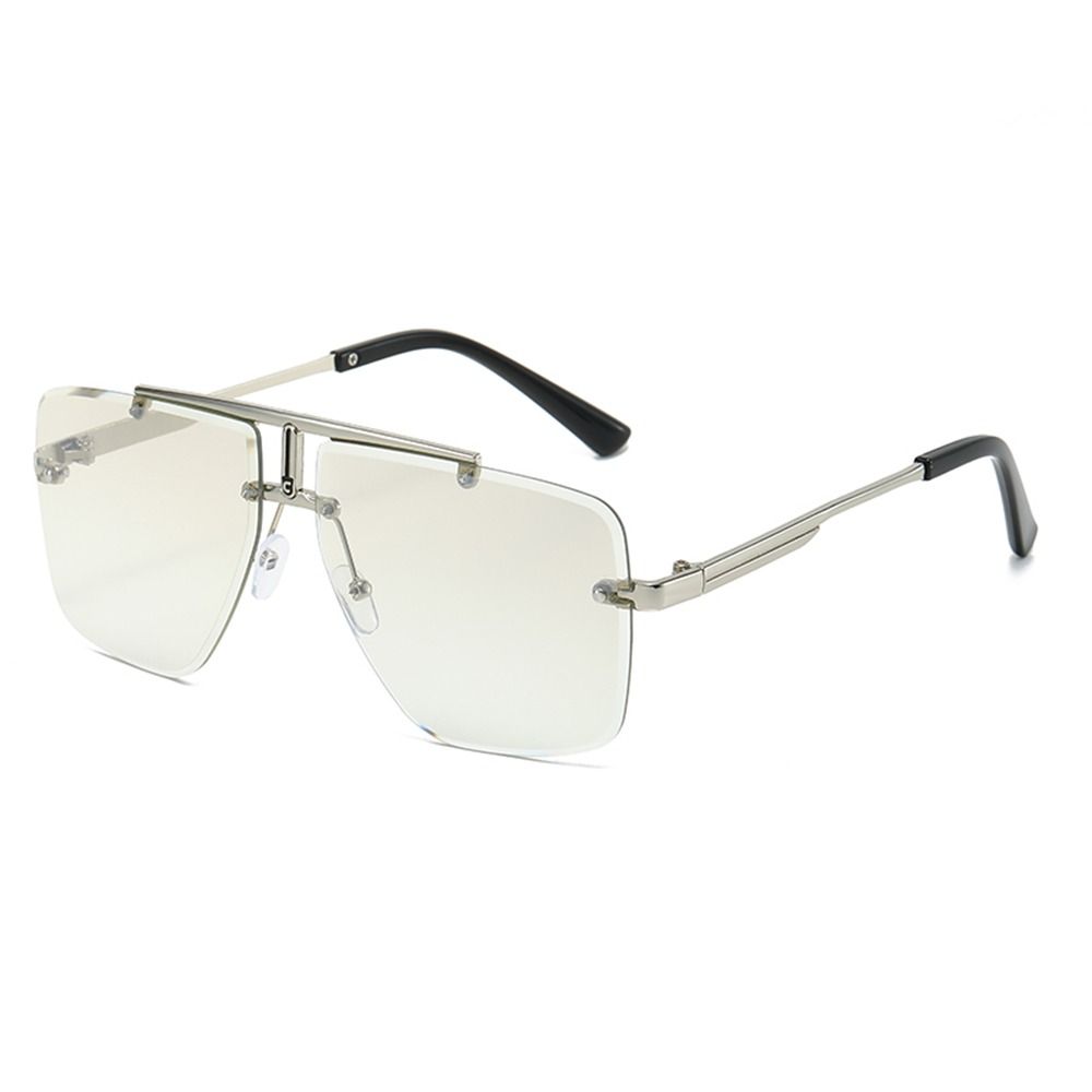 1pc occhiali da sole a doppio  - Sunglasses Oversized Square recensione e prezzo